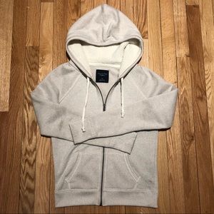 Full zip fleece lined American Eagle Hoodie Small